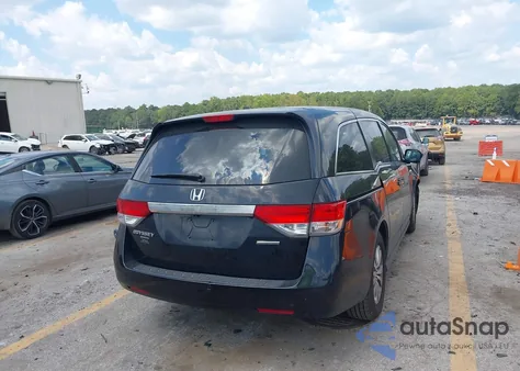 2017 Honda Odyssey Se из США, поврежденный, VIN 5FNRL5H33HB008343